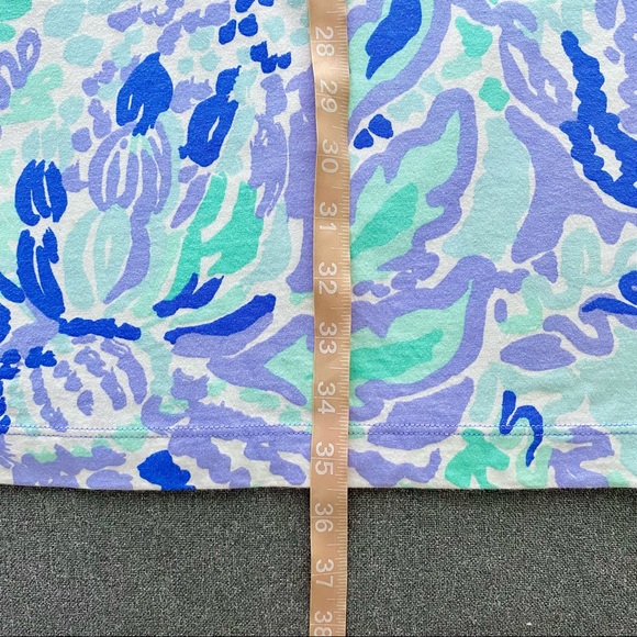 Lilly Pulitzer Marina Shift Dress Lilly’s Lilac Nice Ink S M 3/4 sleeve pastel - Picture 3 of 5